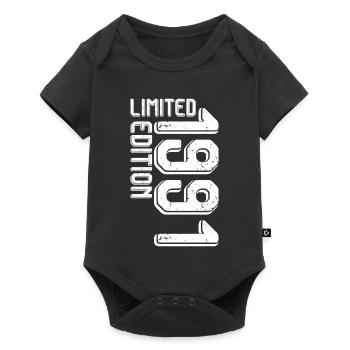 Limited Edition Bold Logo - Baby Premium short-sleeve bodysuit - black - Front