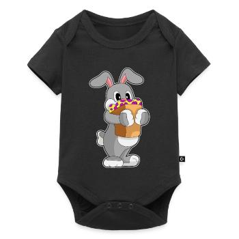 Achats de Pâques Bunny - Body à manches courtes Premium Bébé - noir - Devant