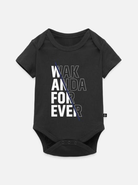 Wach Anda für immer - Baby Premium Kurzarmbody - Schwarz