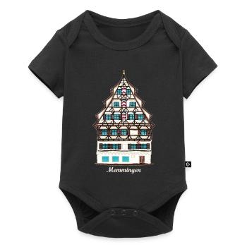 Memmingen, Schwaben, Bayern, Germany - Baby Premium short-sleeve bodysuit - black - Front