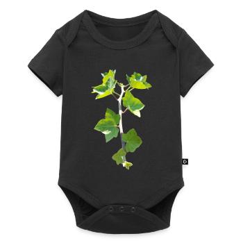 Ivy – Evergreen connection - Baby Premium short-sleeve bodysuit - black - Front
