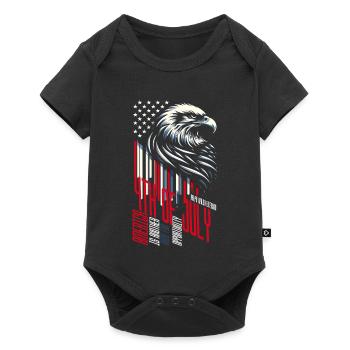 4TH OF JULY AMERICA IS ANOTHER NAME OF OPPORTUNITY - Baby Premium short-sleeve bodysuit - black - Front