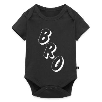 Bro Buddy, Petit ami/Petite amie - Body à manches courtes Premium Bébé - noir - Devant