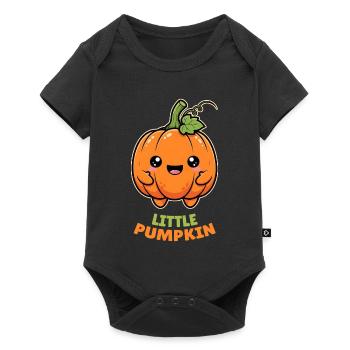 Little Pumpkin - Sweet Pumpkin Baby Halloween - Baby Premium short-sleeve bodysuit - black - Front
