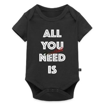All You Need is Handball (Weiß) - Baby Premium Kurzarmbody - Schwarz - Vorne