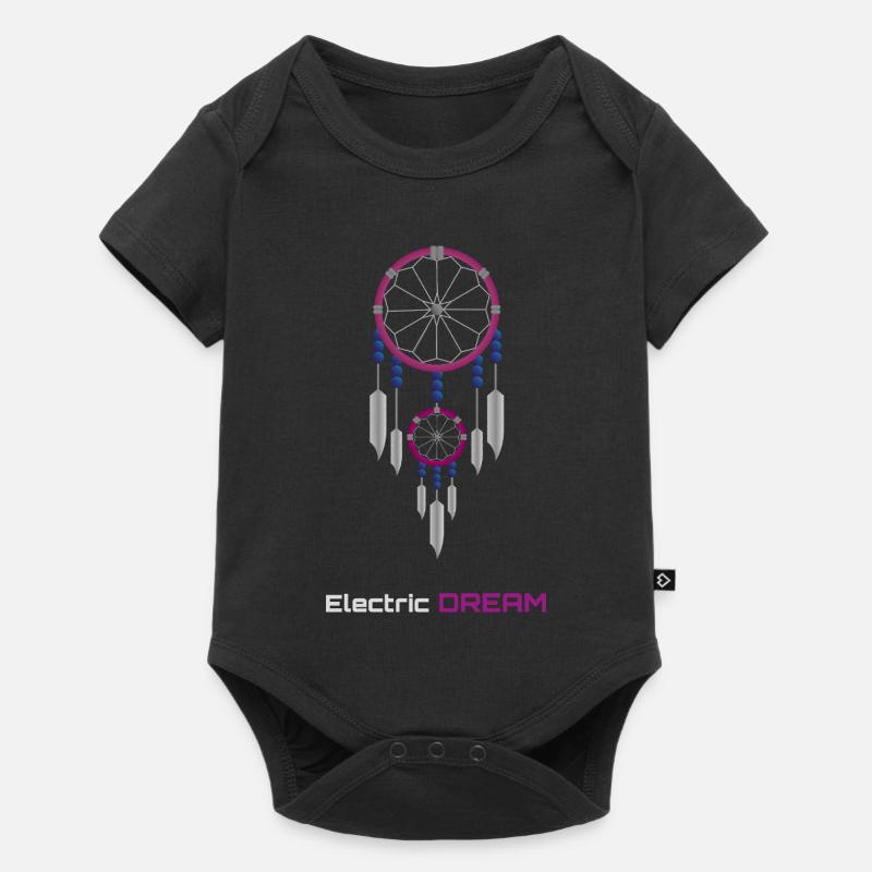 Dreamcatcher Néon - Body à manches courtes Premium Bébé - noir