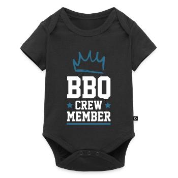 Équipe de barbecue - Body à manches courtes Premium Bébé - noir - Devant