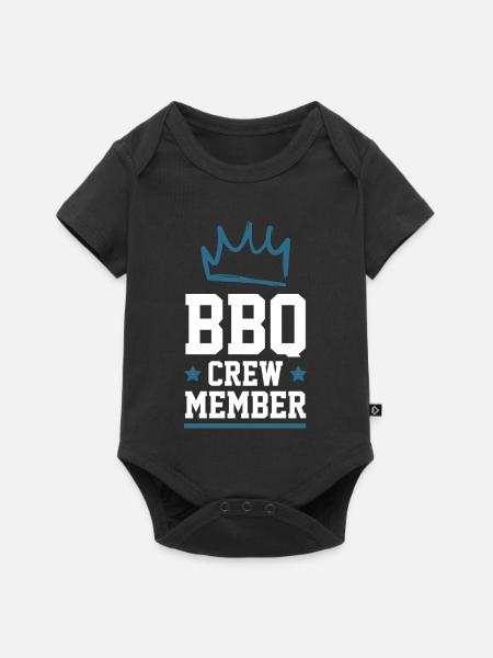 Bbq Crew - Baby Premium Kurzarmbody - Schwarz
