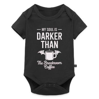 Darker Soul Breakroom Coffee - Baby Premium short-sleeve bodysuit - black - Front