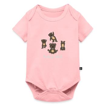 Koala bear - Baby Premium short-sleeve bodysuit - rose - Front