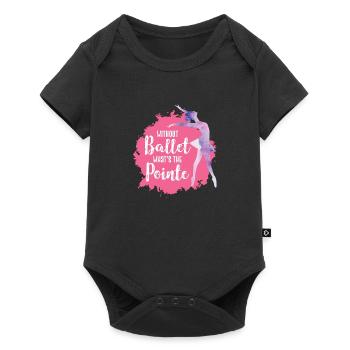 Dancing Ballet - Baby Premium short-sleeve bodysuit - black - Front