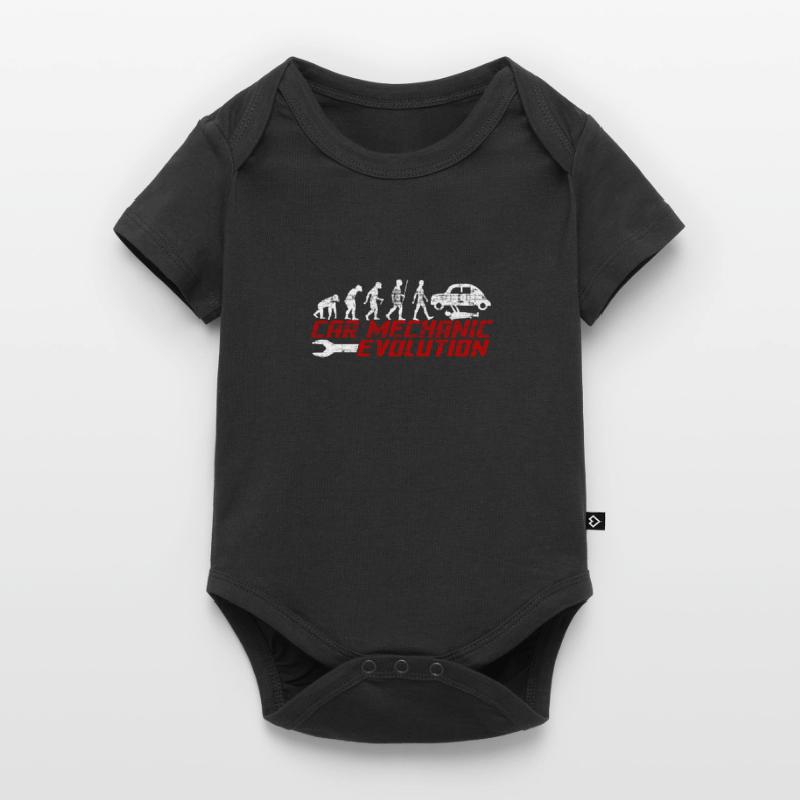 Auto Mechanic Evolution Baby Premium short-sleeve bodysuit