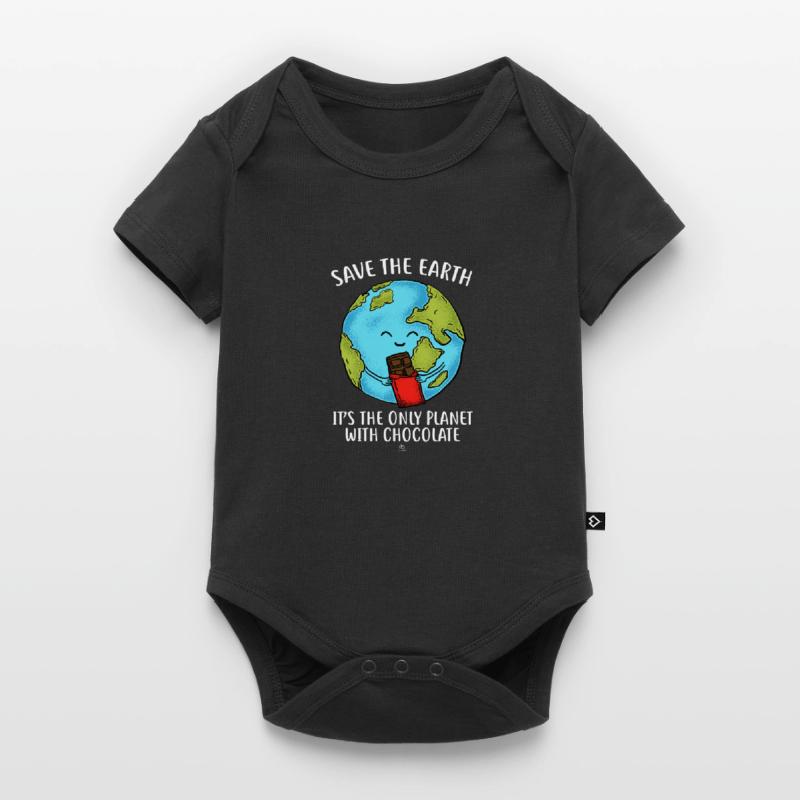 Rette das Erdgeschenk Baby Premium Kurzarmbody