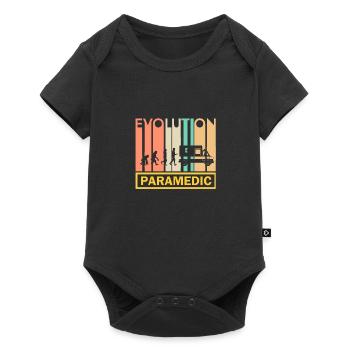 Rescue Service Emergency Call Sani Gift · Evolution - Baby Premium short-sleeve bodysuit - black - Front