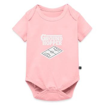 collection des stades de football idée - Body à manches courtes Premium Bébé - rose - Devant