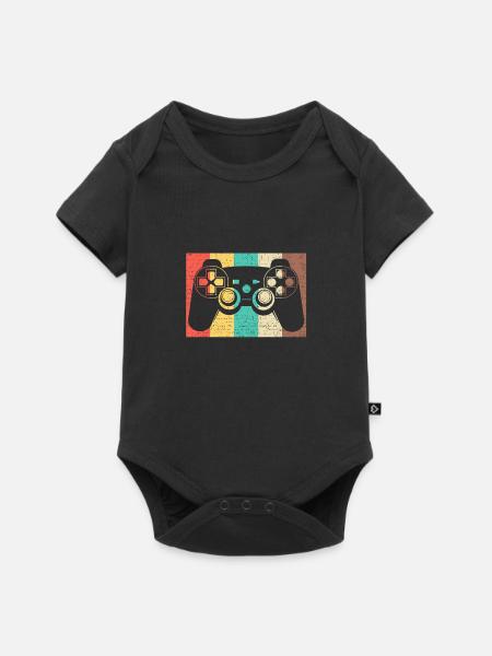 Controller - Baby Premium Kurzarmbody - Schwarz