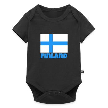 Finlande - Body à manches courtes Premium Bébé - noir - Devant