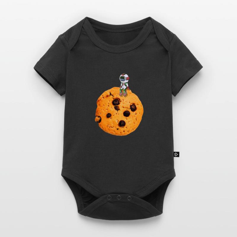 Cookie biscuit astronaut outer space baking cake sweet Baby Premium short-sleeve bodysuit