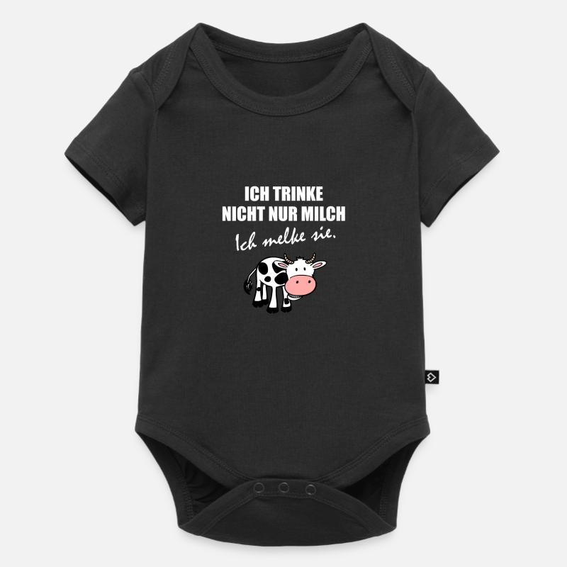 Farmer - Baby Premium short-sleeve bodysuit - black