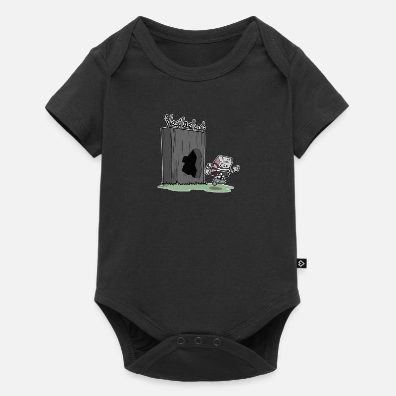 Escape Taste Flieht - The Escape Key Admin IT Nerd - Baby Premium Kurzarmbody - Schwarz