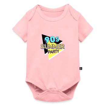 90 partie - Body à manches courtes Premium Bébé - rose - Devant