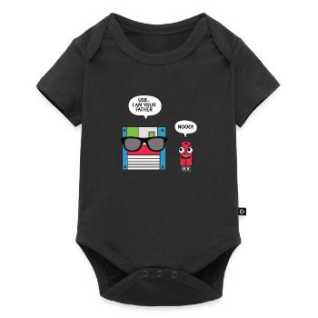 Disquette USB I am Your Father T-shirt, Geek - Body à manches courtes Premium Bébé - noir - Devant