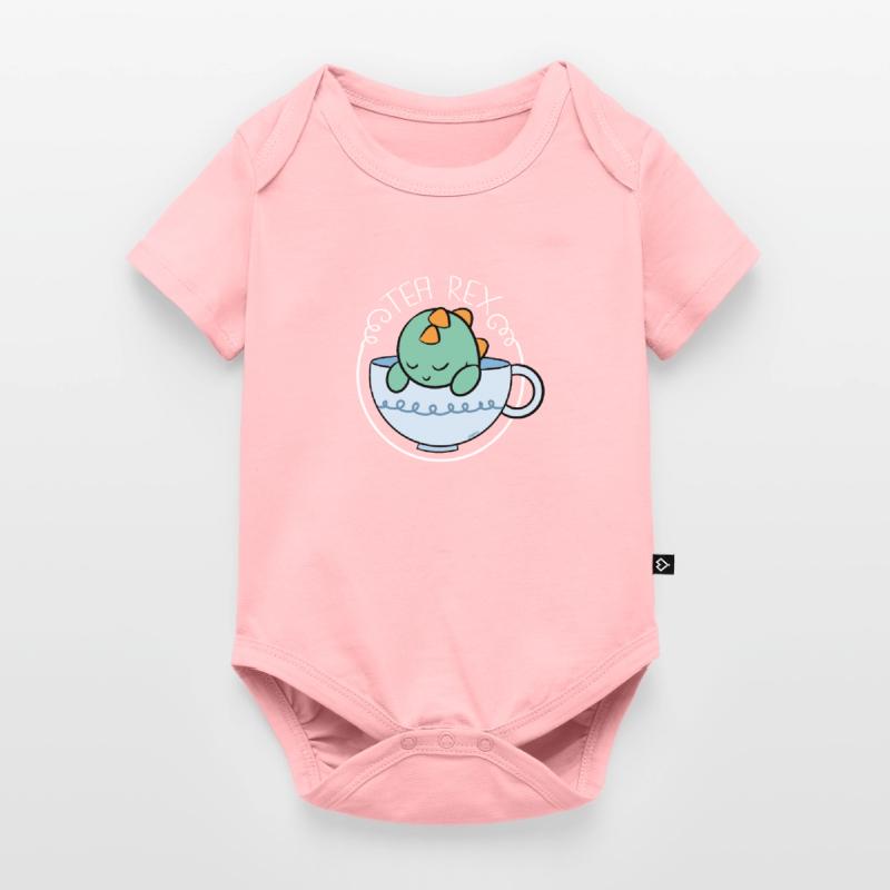 Tea Rex tea tea drinker Baby Premium short-sleeve bodysuit
