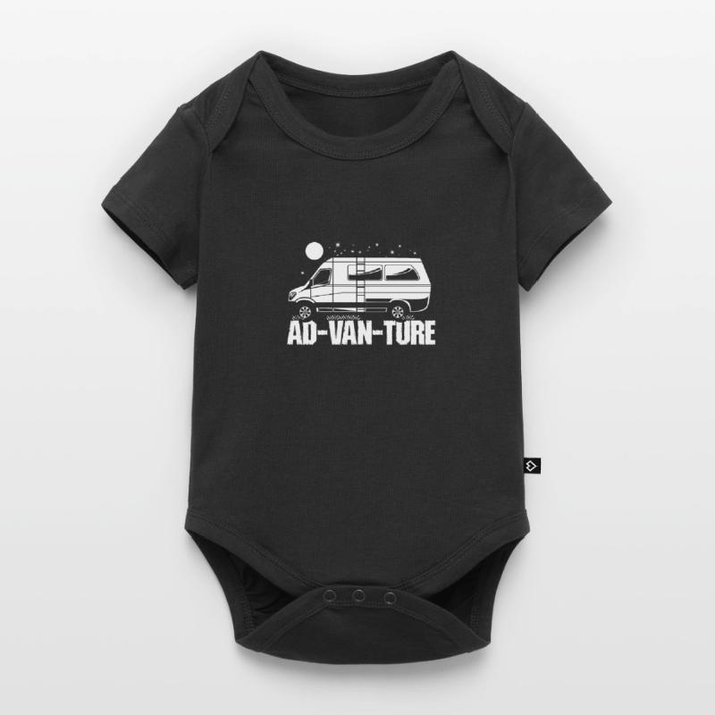 Camper Bus Ad-Van-Ture Camping Van Baby Premium Kurzarmbody