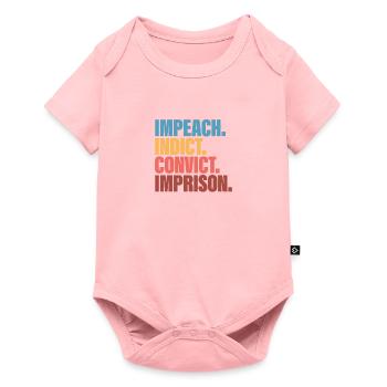  Impeach, Anti  Protest - Body à manches courtes Premium Bébé - rose - Devant