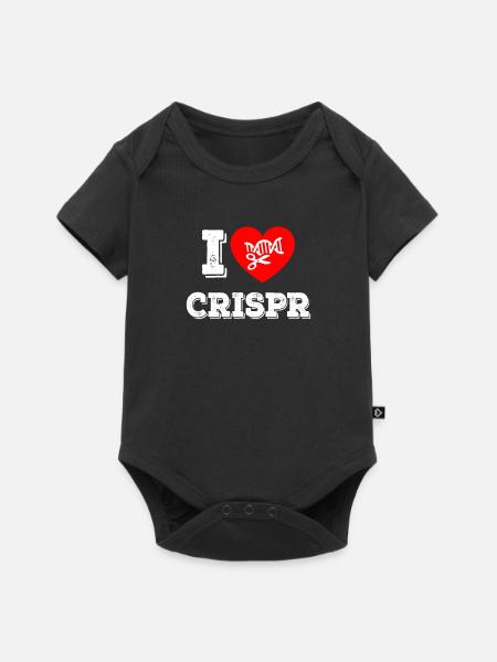 J’aime les cadeaux Crispr - Body à manches courtes Premium Bébé - noir