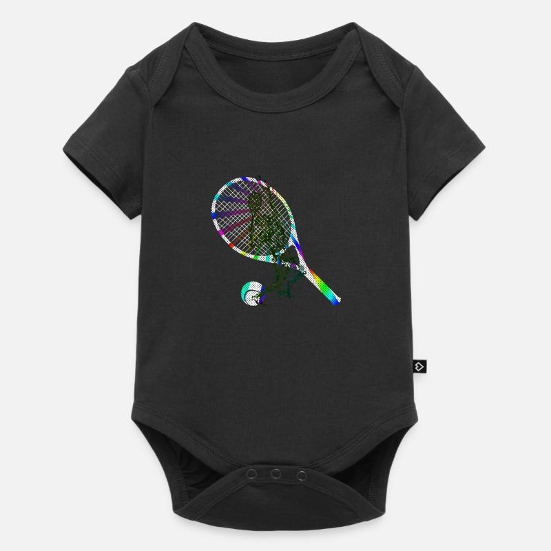 Tennis player - Baby Premium short-sleeve bodysuit - black