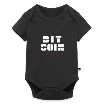 Bitcoin Hodler bitcoin meme bitcoin investisseur - Body à manches courtes Premium Bébé - noir - Devant