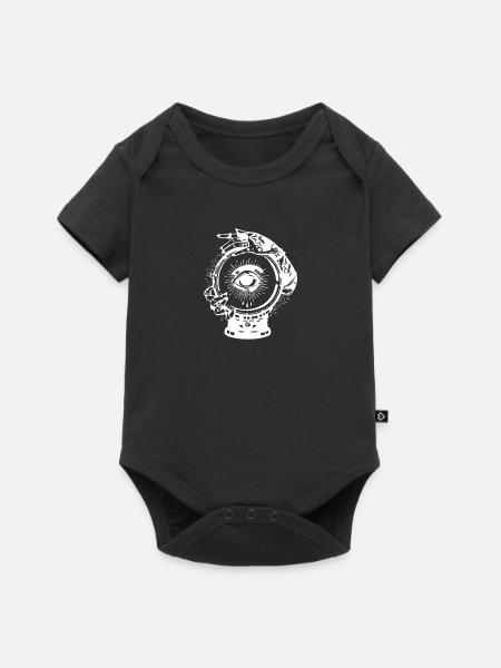 Fortune Teller Divination - Baby Premium short-sleeve bodysuit - black