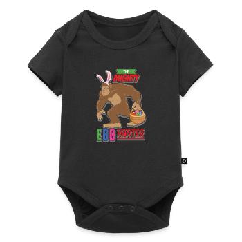 Bigfoot Egg Hunter - Easter Bunny Basket Holiday - Baby Premium short-sleeve bodysuit - black - Front