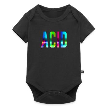 Acid House Techno Raver DJ Festival Party Gift - Body à manches courtes Premium Bébé - noir - Devant