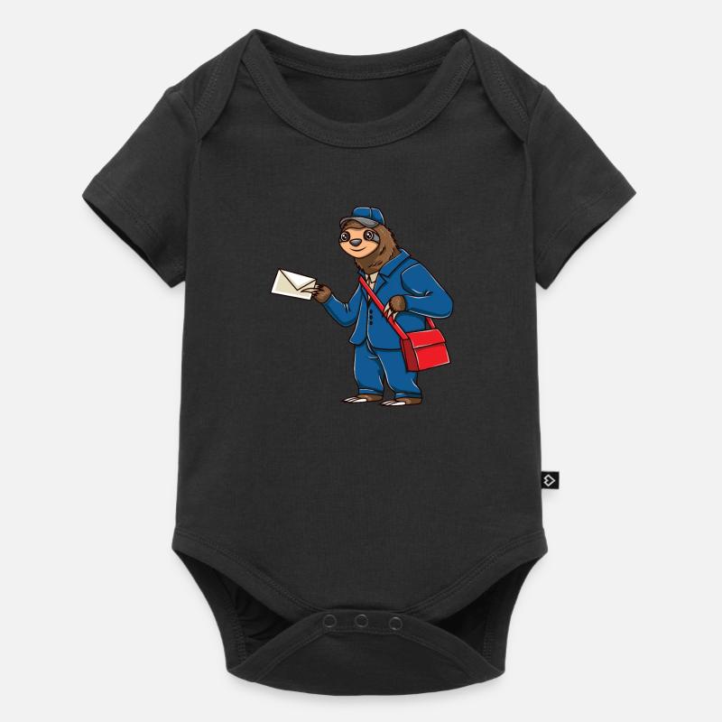 Sloth Postman Postman Sloth - Baby Premium short-sleeve bodysuit - black