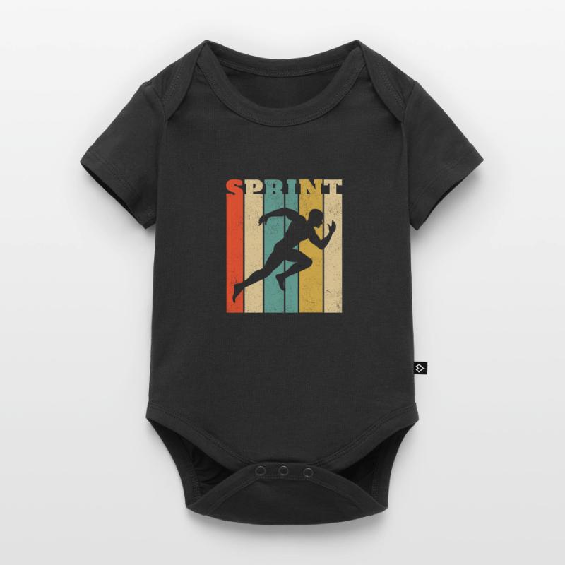 Conception de sprint rétro pour un sprinter - SPRINT Body à manches courtes Premium Bébé