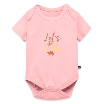 Allons-y | Jordan - Body à manches courtes Premium Bébé - rose - Devant