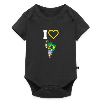 The Love Of South America - Baby Premium short-sleeve bodysuit - black - Front