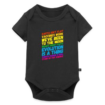Déclaration scientifique Science 2020 - Body à manches courtes Premium Bébé - noir - Devant