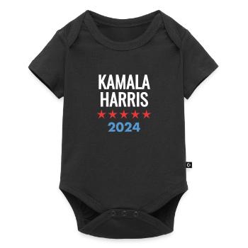 KAMALA HARRIS 2024 - Baby Premium short-sleeve bodysuit - black - Front