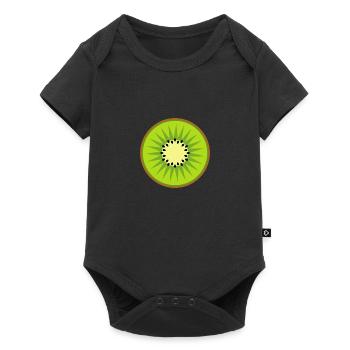 kiwi - Baby Premium short-sleeve bodysuit - black - Front