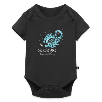 Scorpion de la Constellation scorpion - Body à manches courtes Premium Bébé - noir - Devant