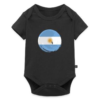 Argentina Flag South America Argentine Flag - Baby Premium short-sleeve bodysuit - black - Front