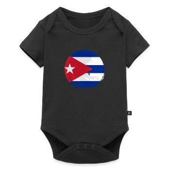 Cuba Flag Caribbean Holiday Cuba Travel Havana - Baby Premium short-sleeve bodysuit - black - Front