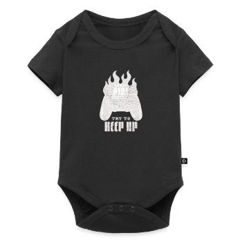 Je n’ai pas besoin de thérapie, j’ai juste besoin de mes jeux vidéo - Body à manches courtes Premium Bébé - noir - Devant