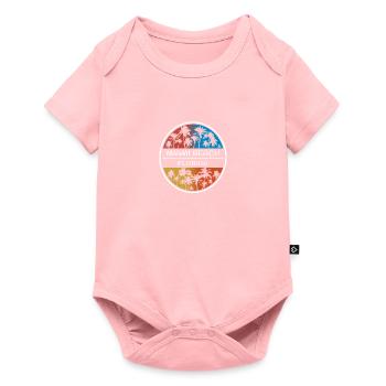 Miami Beach Florida Stylish Vacation Souvenir - Baby Premium short-sleeve bodysuit - rose - Front