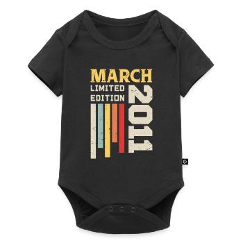 March 2011 - Birthday gift March 2011 March - Baby Premium short-sleeve bodysuit - black - Front