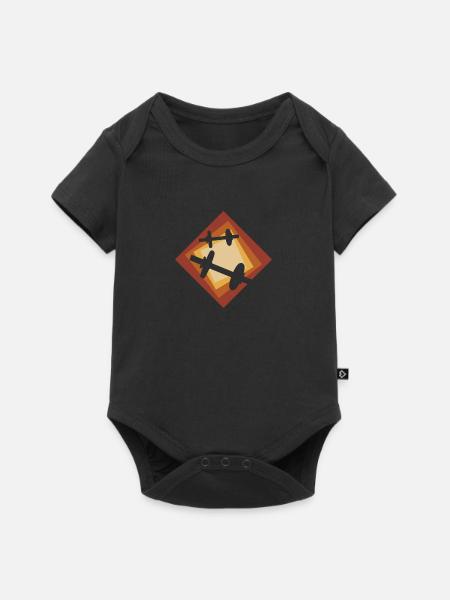 Deadlift Weight Lifting Deadlift - Baby Premium short-sleeve bodysuit - black