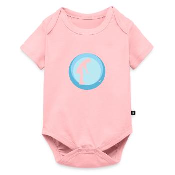 Par Golfeur - Body à manches courtes Premium Bébé - rose - Devant